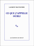 ce que jappelle oubli